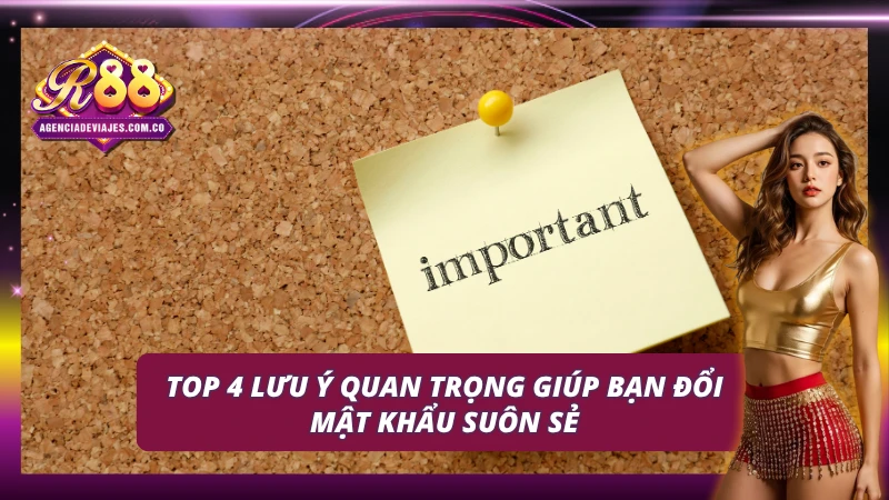 Cẩn trọng với các lỗi thường gặp khi thực hiện đổi mật khẩu R88